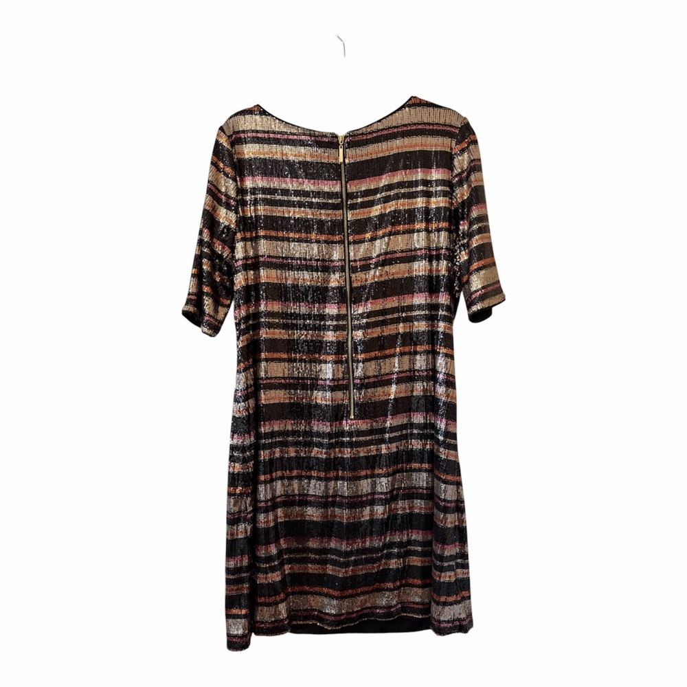 Nordstrom’s 1901 Striped Sequin Dress - Picture 3 of 4